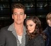 Miles Teller et sa femme Keleigh Sperry - Arrivées au défilé de mode prêt-à-porter automne-hiver Céline à Paris. © Veeren Ramsamy - Christophe Clovis / Bestimage 