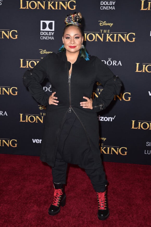 Raven-Symoné à l'avant-première du film "Le Roi Lion" à Los Angeles. Le 9 juillet 2019.