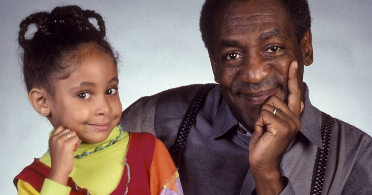 RavenSymone et Bill Cosby en 1990 à Los Angeles Purepeople