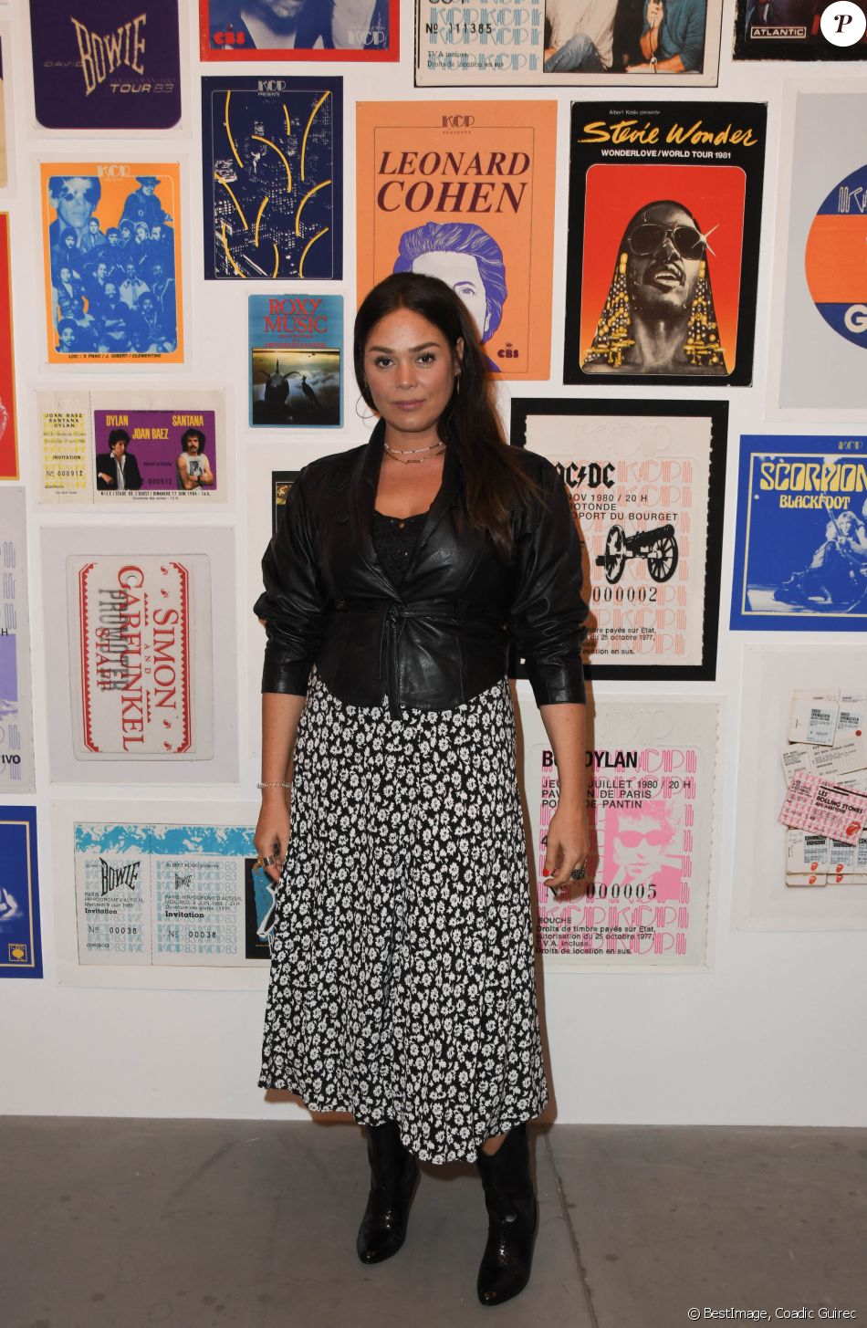 Lola Dewaere - Exposition d'Albert Koski "Rock Art" à la Galerie Laurent Godin à Paris le 3 juin 2019. © Coadic Guirec/Bestimage