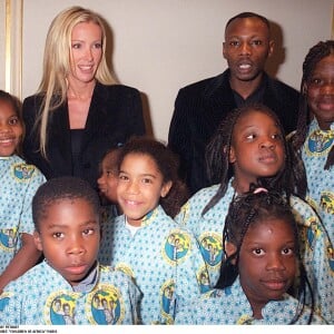 Ophélie Winter et MC Solaar - Soirée Children of Africa à Paris
