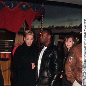 Ophélie Winter et MC Solaar à la première du Bossu de Notre-Dame aux Rex à Paris en 1996