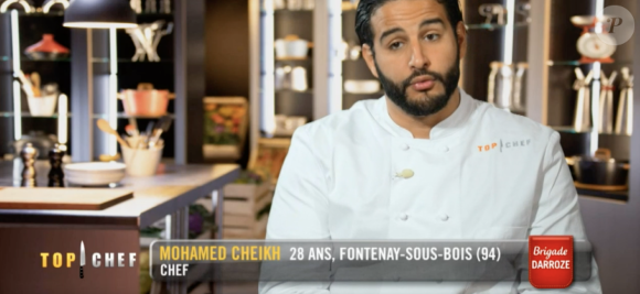 Mohamed dans "Top Chef" sur M6.