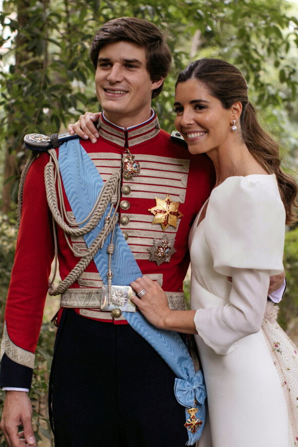 Mariage de Carlos Fitz-James Stuart, comte d'Osorno, avec Belen Corsini au Palais de Liria à Madrid, Espagne. © Casa De Alba via Bestimage