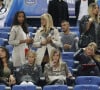 Ludivine Sagna, Sandra Evra, Fiona Cabaye, Elodie Mavuba - People assiste au match de football amical entre la France et l'Espagne au stade de France à Saint-Denis le 4 septembre 2014. La France a battu l'Espagne 1-0