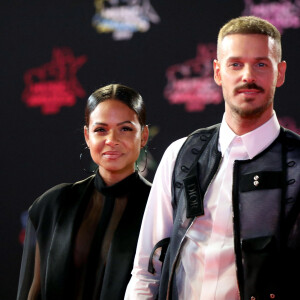 Christina Milian enceinte de Matt Pokora (M. Pokora) - 21ème édition des NRJ Music Awards au Palais des festivals à Cannes le 9 novembre 2019. © Dominique Jacovides/Bestimage 