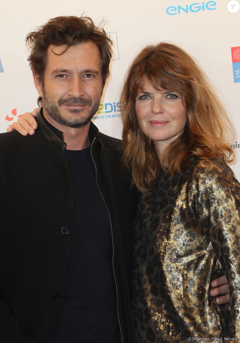 Gwendoline Hamon et Alexandre Varga au photocall de la cérémonie d'ouverture de la 21ème édition du festival des créations télévisuelles de Luchon, France, le 6 février 2019. © Patrick Bernard/Bestimage