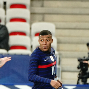 Kylian MBappe lors du match amical de préparation de l'UEFA Euro 2020 "France - Pays de Galles (3-1)" au stade Allianz Riviera à Nice, le 2 juin 2021. ©Norbert Scanella / Panoramic / Bestimage