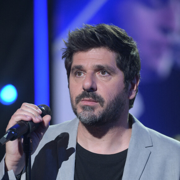 Exclusif - Patrick Fiori - Enregistrement de l'émission "300 Choeurs chantent Dassin" à Paris, qui sera diffusée le 16 octobre sur France 3. © Tiziano Da Silva / Bestimage