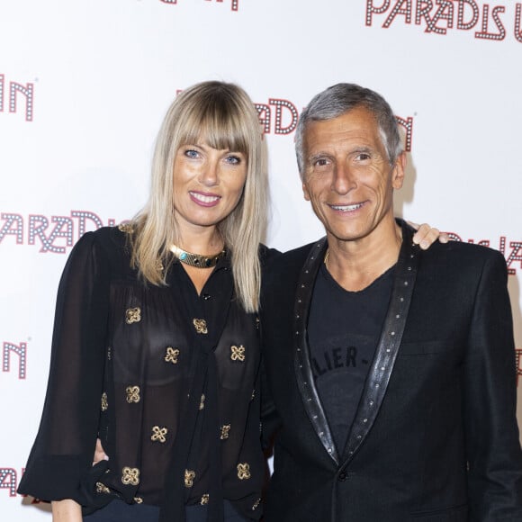 Nagui et sa femme Mélanie Page - Photocall de la générale "L'Oiseau Paradis" au Paradis Latin à Paris le 6 juin 2019. © Olivier Borde/Bestimage