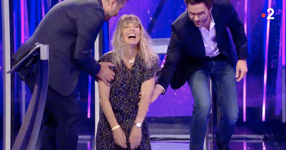 Le Club des Invincibles : Mélanie Page chute, son mari Nagui l'enfonce ! -  Purepeople