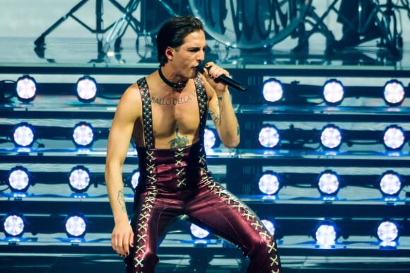 Måneskin - Répétitions pour la finale de l'Eurovision au stade Ahoy à Rotterdam, le 21 mai 2021.