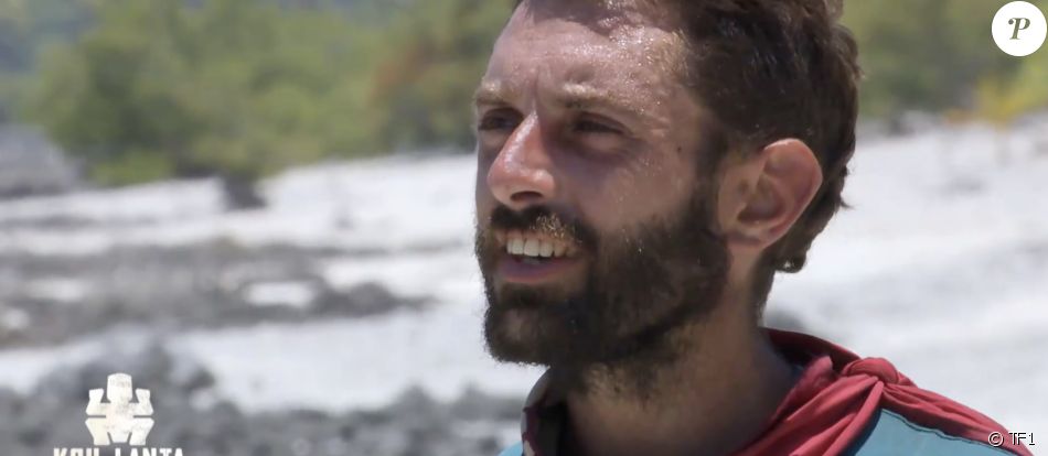 Jonathan lors de la finale de "Koh-Lanta, Les Armes secrètes", sur TF1.