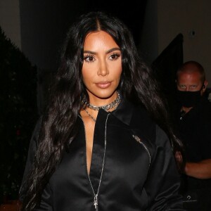 Kim Kardashian - La famille Kardashian à la sortie du restaurant "Craig"s" à Los Angeles.