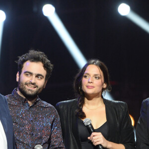 Virginie Guilhaume, Louis, Joseph, Anna et Matthieu Chedid - Cérémonie des 31 èmes Victoires de la Musique au Zénith de Paris le 12 février 2016 © Guirec Coadic / Bestimage