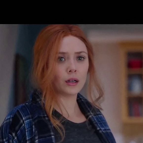 Elizabeth Olsen et Paul Bettany ont les rôles principaux de la série "WandaVision". Los Angeles. Le 9 mars 2021.