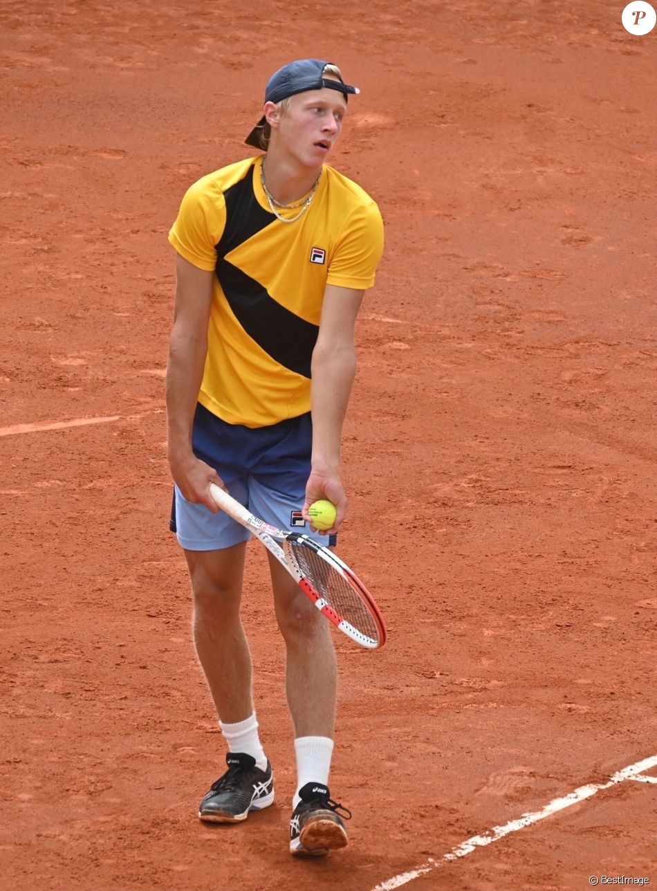 Leo Borg dans le Challenger Marbella 2021, à Marbella, Espagne, le 31 mars 2021.