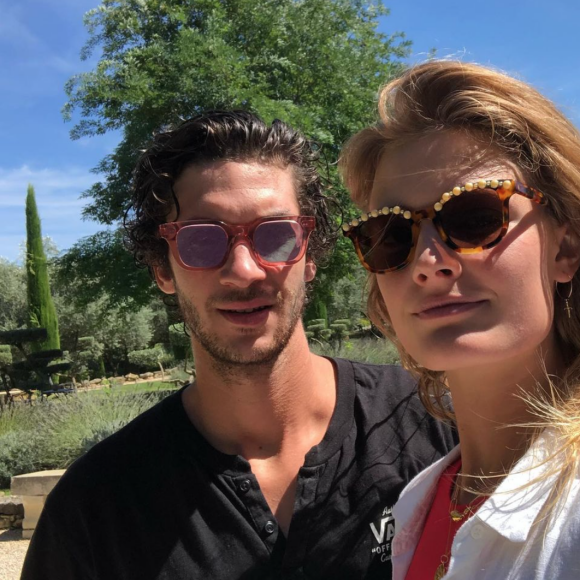 Constance Jablonski et son petit ami Matthias Dandois. Mai 2021.