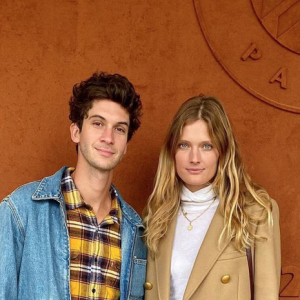 Constance Jablonski et Matthias Dandois à Roland-Garros en septembre 2020.