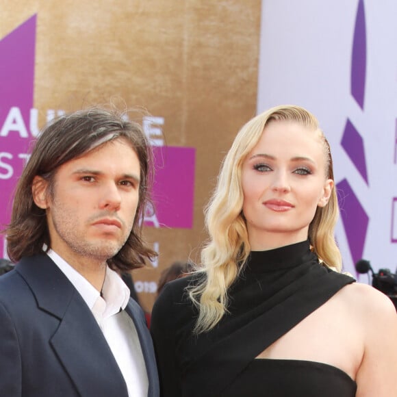 Orelsan et Sophie Turner à la première de "Heavy" lors du 45ème Festival du Cinéma Américain de Deauville, le 7 septembre 2019. © Denis Guignebourg/Bestimage