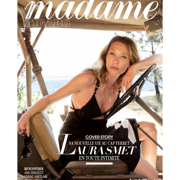 Laura Smet en Une du "Madame Figaro". Édition du vendredi 11 juin 2021.