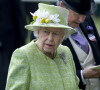 La reine Elisabeth II - La famille royale d'Angleterre lors du Royal Ascot.
