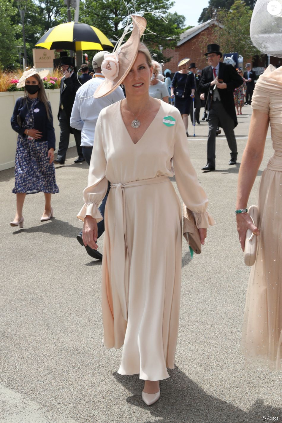 La comtesse Sophie de Wessex au Royal Ascot le 15 juin 2021.