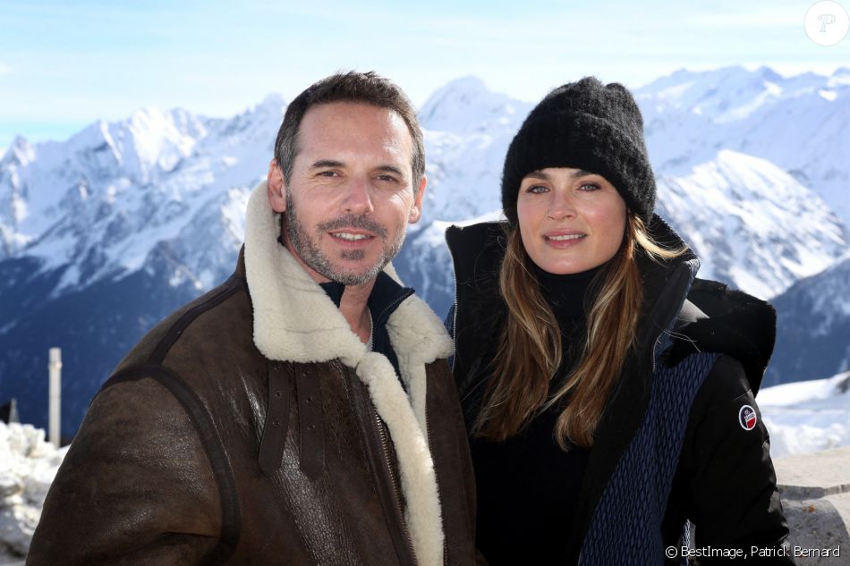 Jérémy Banster, Mélanie Maudran lors d'un rendez-vous avec les acteurs de la série "Un si grand soleil" lors du 21ème Festival des créations Télévisuelles de Luchon le 9 février 2019. © Patrick Bernard / Bestimage