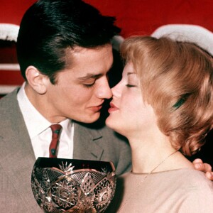 Alain Delon et Romy Schneider, image d'archives.