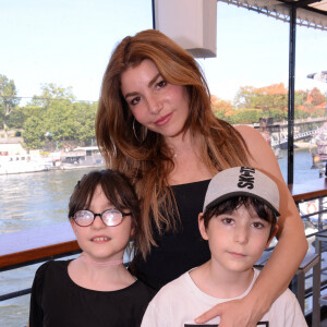 Lola Marois et ses enfants - People à l'évènement "Les Brunchs du Shelby" by Brahim Zaibat et Noam Chouat au Concorde Atlantique à Paris, le 13 juin 2021. © Rachid Bellak/Bestimage