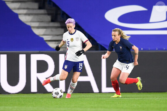 Megan Rapinoe - Match amical de football féminin : la France s'incline 2 à 0 face à l'équipe des Etats-Unis (USA) le 13 avril 2021. © Philippe Lecoeur / Panoramic / Bestimage