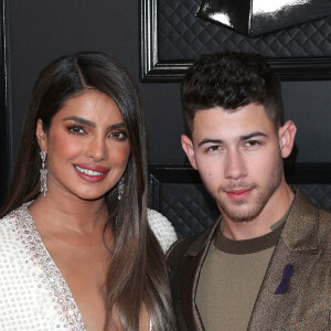 Priyanka Chopra Jonas, Nick Jonas - 62ème soirée annuelle des Grammy Awards à Los Angeles, le 26 janvier 2020.