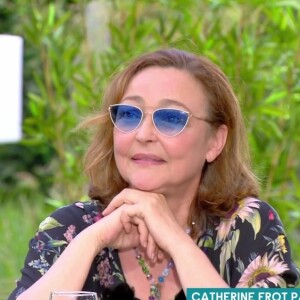 Catherine Frot, sur le plateau de C à Vous, la suite.