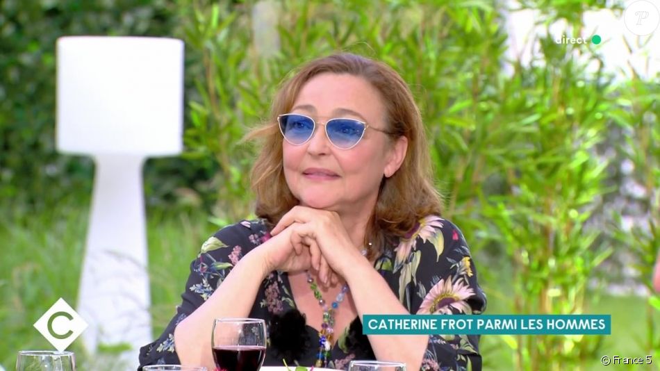 Catherine Frot, sur le plateau de C à Vous, la suite.