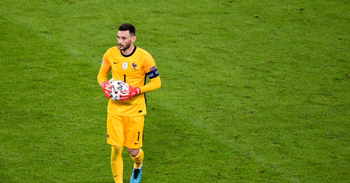 Hugo Lloris lors du match de l'UEFA Euro 2020 opposant l ...