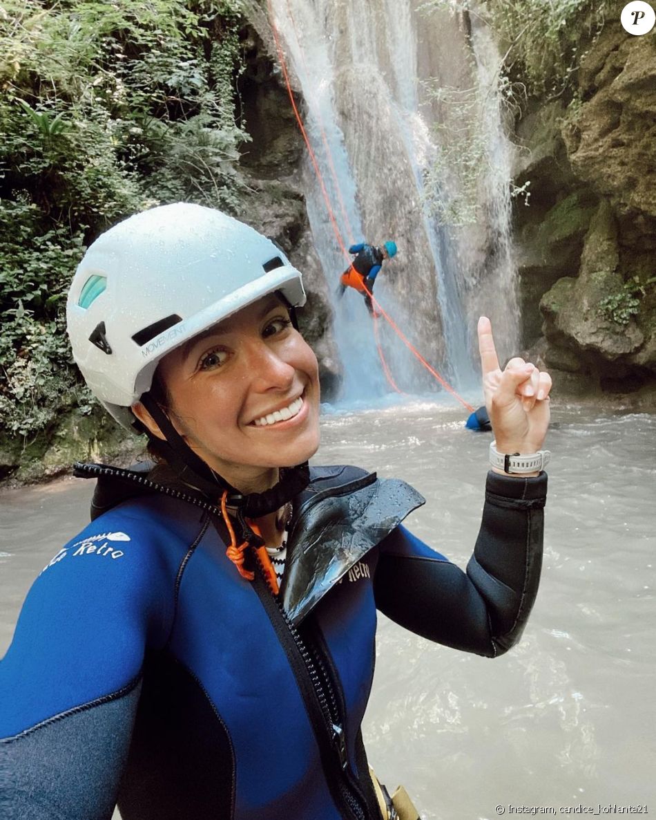 Candice, candidate de "Koh Lanta 2021" a été victime d'un accident lors d'un stage de canyoning.