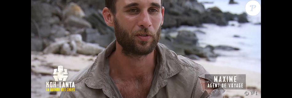 Maxime dans "Koh-Lanta, la guerre des chefs" sur TF1 vendredi 24 mai 2019.