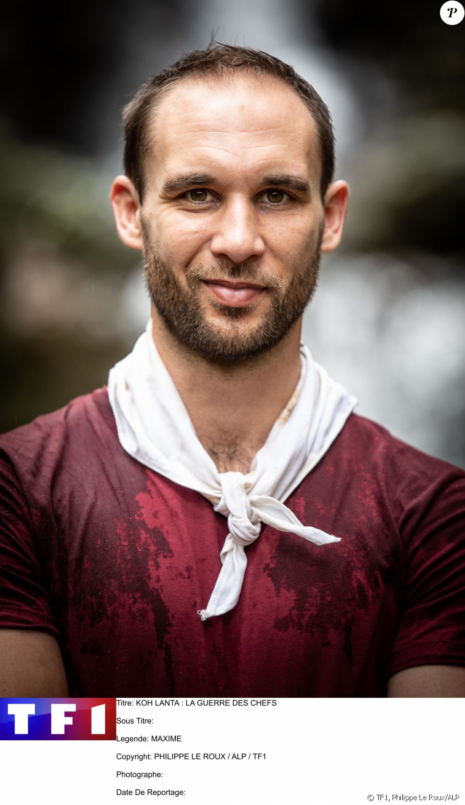 Maxime, candidat de "Koh-Lanta, la guerre des chefs", sur TF1