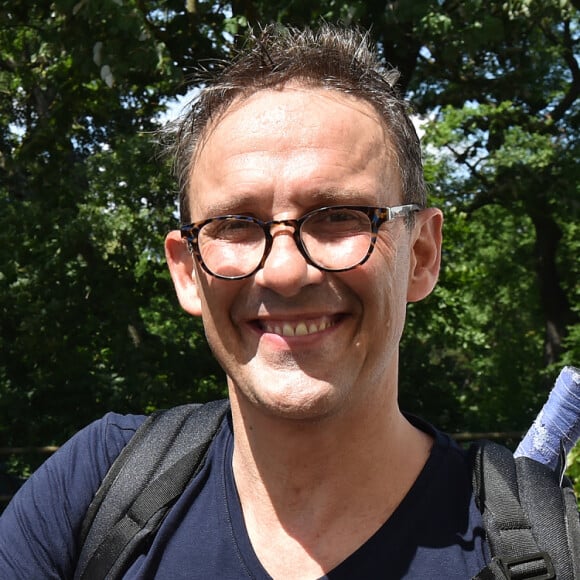 Exclusif - Julien Courbet au bar Magnum lors des Internationaux de France de Tennis de Roland Garros à Paris, le 7 juin 2018. © Veeren/Bestimage 