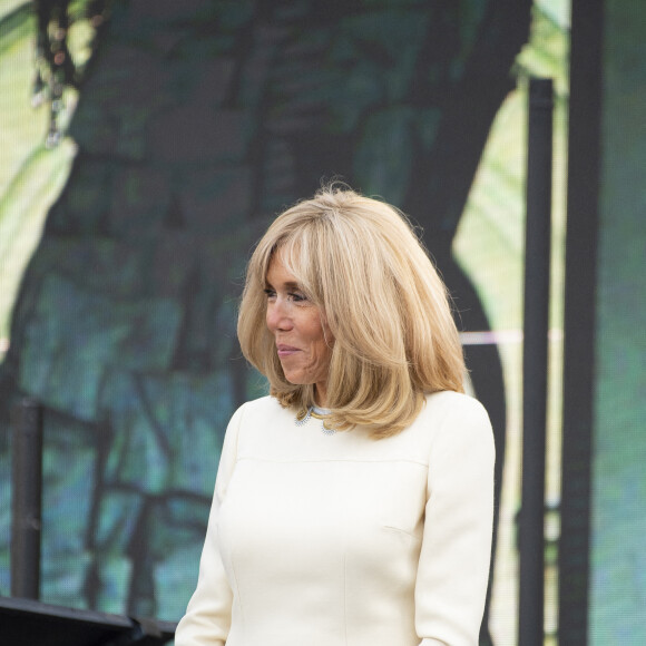 Brigitte Macron - Fête de la musique 2021 au palais de l'Elysée à Paris. Le 21 avril 2021. © Eliot Blondet/Pool/Bestimage