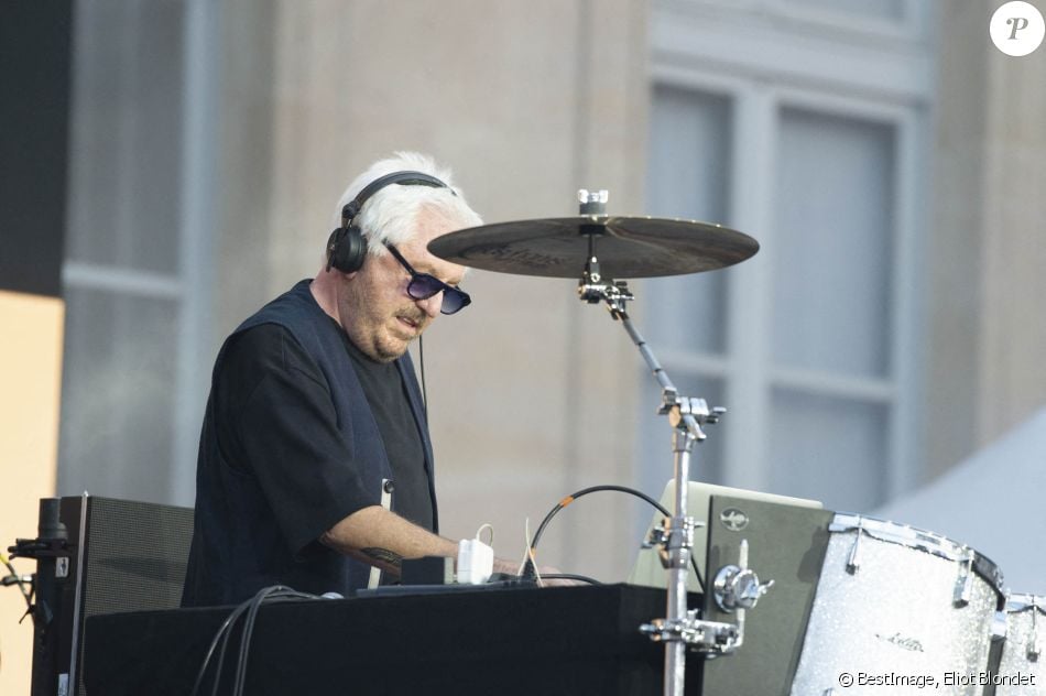 Marc Cerrone - Fête de la musique 2021 au palais de l'Elysée à Paris. Le 21 avril 2021. © Eliot Blondet/Pool/Bestimage