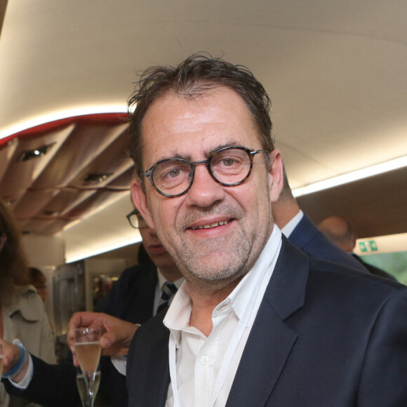 Michel Sarran - Inauguration de la nouvelle ligne LGV (Ligne Grande Vitesse) Paris-Bordeaux. Le TGV est parti de la gare Montparnasse à 8h41. Le 1er juillet 2017 © CVS / Bestimage