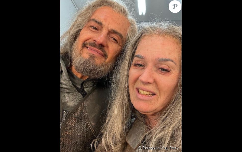 Orlando Bloom et Katy Perry sur Instagram. Le 18 juin 2021.
