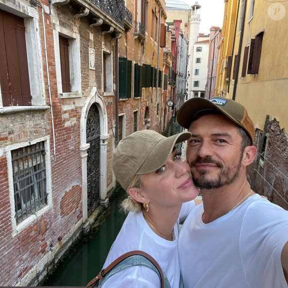 Katy Perry et Orlando Bloom à Venise.
