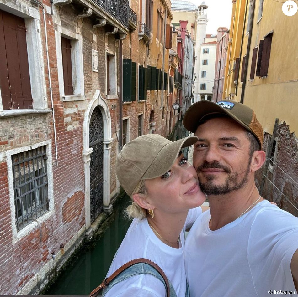 Katy Perry et Orlando Bloom à Venise.