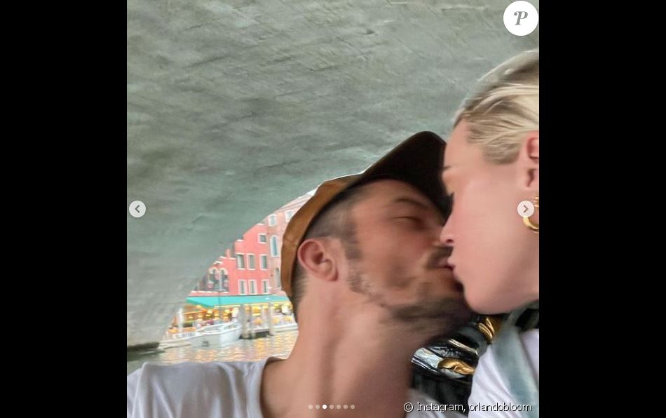 Orlando Bloom a partagé des photos de son escapade en Italie avec Katy Perry sur Instagram