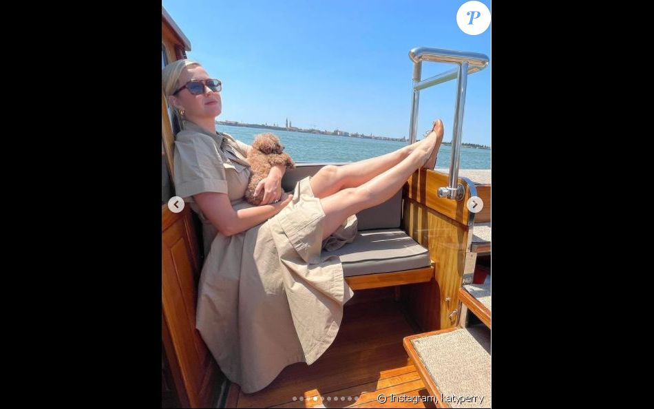 Katy Perry a partagé des photos de son voyage en Italie avec Orlando Bloom sur Instagram.