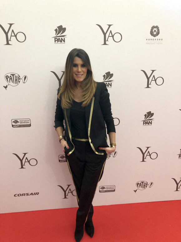 Karine Ferri - Avant-première du film "Yao" au cinéma Le Grand Rex à Paris le 15 janvier 2019.  Preview of the film "Yao" at the cinema Le Grand Rex in Paris on January 15, 2019. 