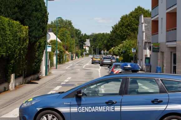Voiture de gendarmerie. © Laetitia Notarianni/Bestimage 