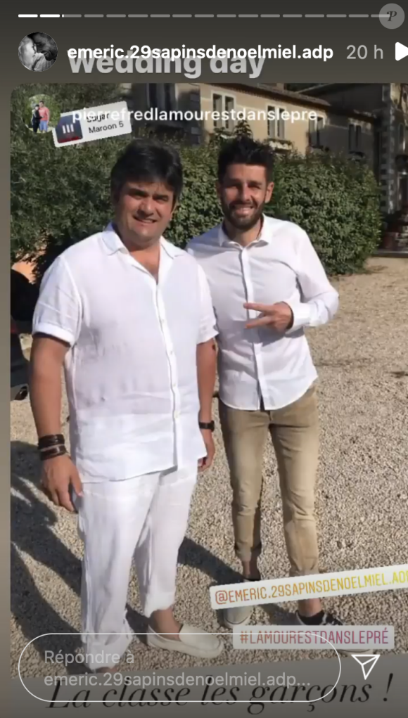 Mathieu et Alexandre ont invité plusieurs anciens candidats de "L'amour est dans le pré" à leur mariage - Instagram